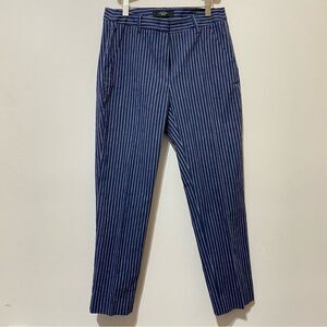 Maxmara Linen Stripe Trouser Pants